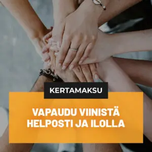 Vapaudu viinistä helposti ja ilolla - kertamaksu